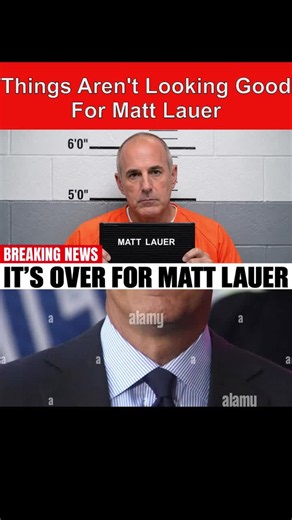 Things Aren't Looking Good For Matt Lauer#usanews #celebrity #hollywood