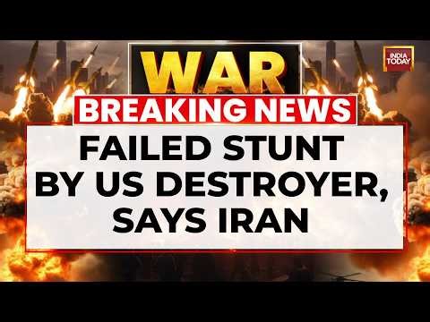 US Destroyers Enter Strait Of Hormuz | Iran Warships VS US Destroyers | Iran War | Trump | Israel