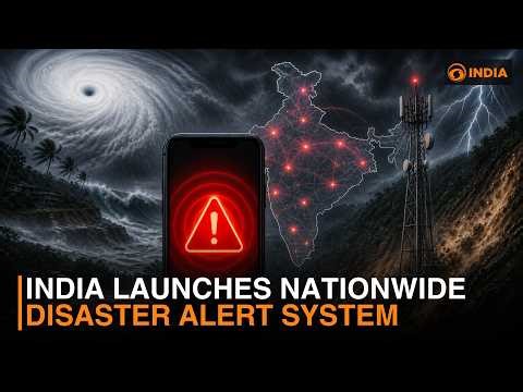 India launches nationwide disaster alert system