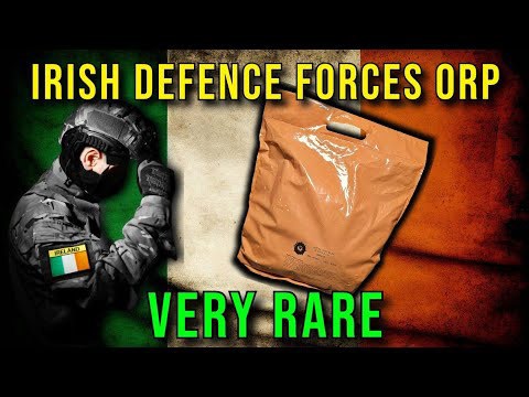 | Extremely rare Irish military ORP menu D review | 24 hr. elusive ration