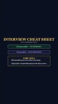 IEnumerable vs IQueryable in C# 🚀 | Must-Know .NET Interview Question