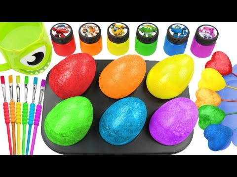 Oddly Satisfying Video l Making DIY Funnies Labubu SPRUNKI Cnady From Giant Eggs Glitrer Mixing ASMR