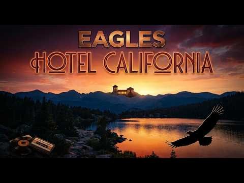 SONG EAGLES - HOTEL CALIFORNIA ( LYRICS )