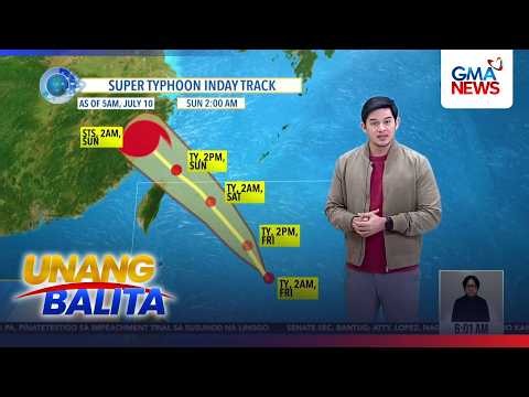 Weather update as of 6am (July 10, 2026) | Unang Balita