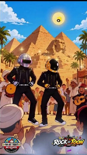 🌍🤖 DAFT PUNK SAID “AROUND THE WORLD”… AND ACTUALLY WENT AROUND THE WORLD! 😂🚀