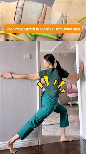 One Simple At Home Stretch to Instantly Relieve Lower Back Tension and Stiffness