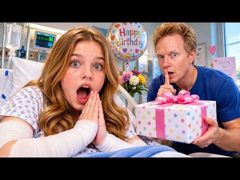 My Daughter Was SERIOUSLY SICK… Then Got a SECRET PRANK GIFT! 😱🎁 | Jordan Matter & Salish