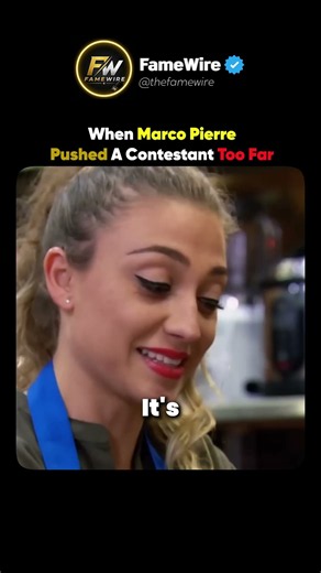 When Marco Pierre Pushed A Contestant Too Far