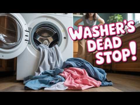 Washing Machine Not Spinning? Clothes Still Wet – Fix It Fast!