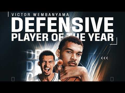 Victor Wembanyama 1st Ever Unanimous DPOY and Youngest Defensive Player of the Year!
