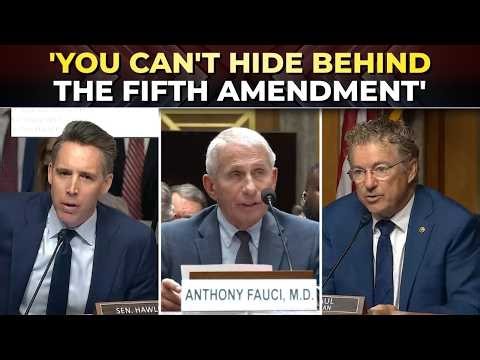 'You narcissist & megalomaniac!': GOP Senators clash with Fauci at fiery 'COVID lies' hearing
