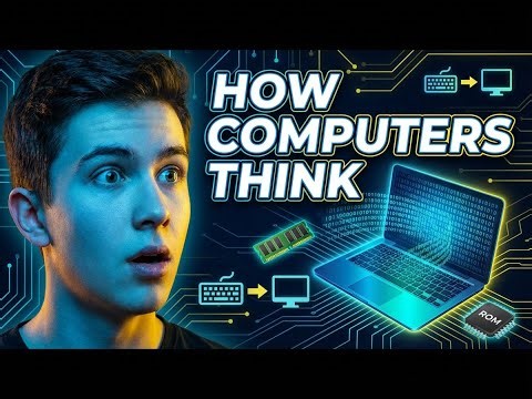 How a Computer Works from Scratch | Binary Code, RAM, ROM & More