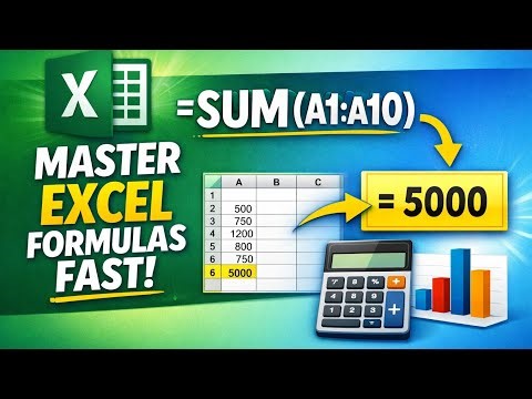 Calculations using Excel formulas