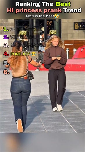 Ranking The Best Hi Princess Prank moments 😂 #shorts #prank #trending #hiprincess
