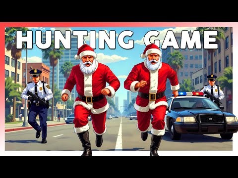 JACHT OP DE KERSTMAN | GTA V: Hunting Game #97