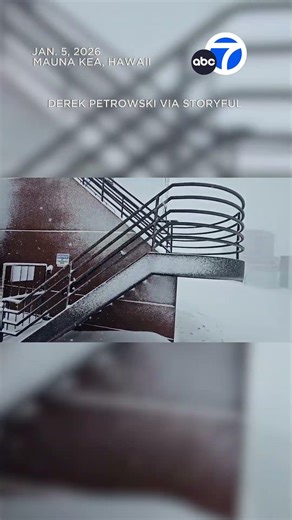 Winter wonderland on Hawaii