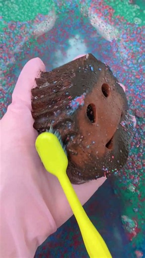 CLEANING SQUISHY ASMR🧽🧽scrub mommy#asmr