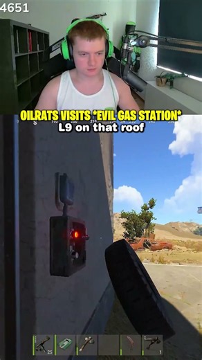 Evil Rust Gas Station 😭💀 #oilrats #rust #shorts