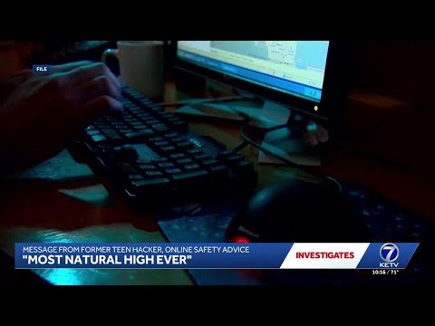'Most natural high ever': Message from former teen hacker, online safety advice