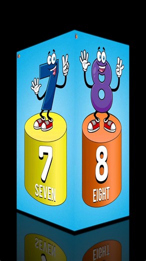 Learn to count backward from 10 to 1||reverse counting #kidslearning