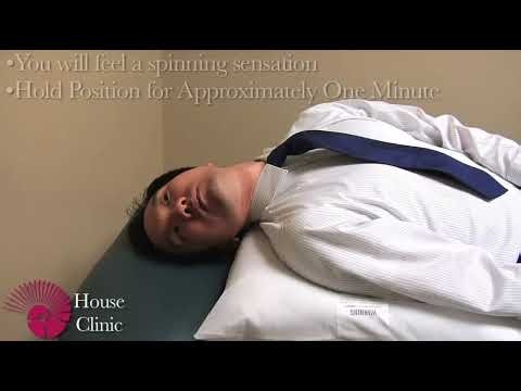 Epley Maneuver to Treat Vertigo BPPV - Benign Paroxysmal Positional Vertigo by Greg Hamilton BJJ