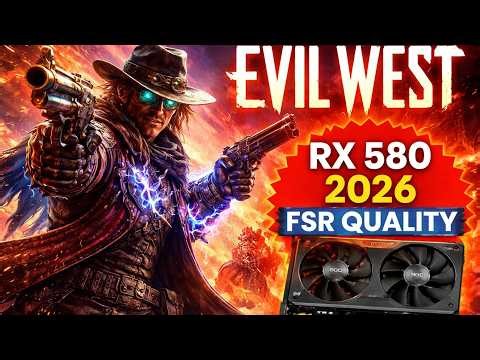 Evil West on RX 580 (FSR Quality) – Still Playable?