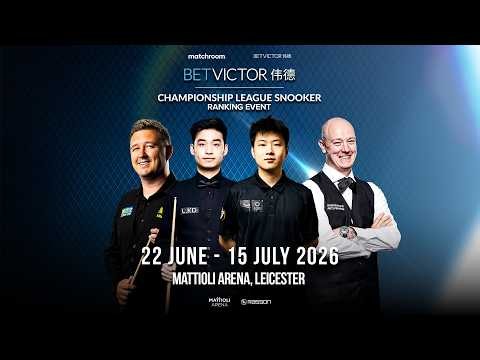 Watch Live | 2026 BetVictor Championship League Snooker: Ranking Edition | Table Two