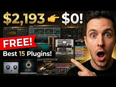 【Limited Time Free VST Included!】$2,193→$0! Best Free 15 Plugins Producers Must Have in April 2026