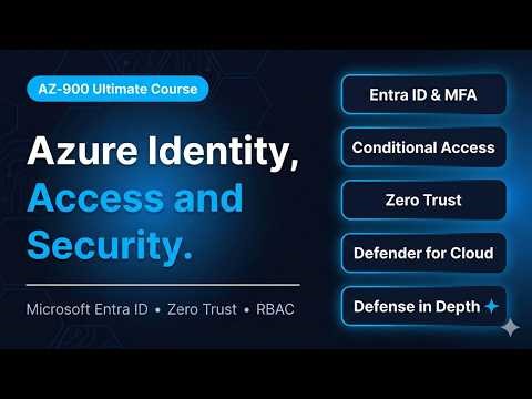 The ONLY Azure Identity, Access & Security Video You Need for AZ-900 (2026) #azurefundamentals