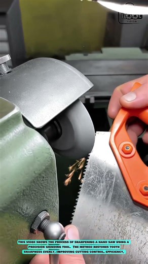 Precision Saw Sharpening Tool for Manual Blade Edge Restoration #innovationtools