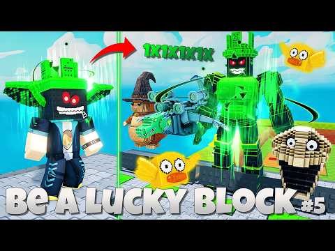 SANGAR!! Update 1X1X1X1 Spesial & Lucky Bird Mirip Flappy Bird? 🐤🔥🗿 | Be a Lucky Block Indonesia