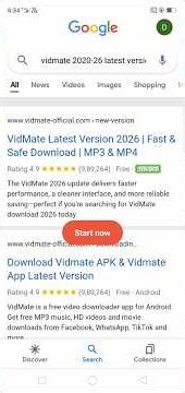 VidMate Download 2026 🚀 Get the Latest Version on Android #smartphone #androidmobile #androidphones