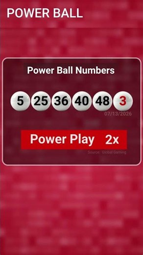 Did You Win Powerball? Check These Numbers Now