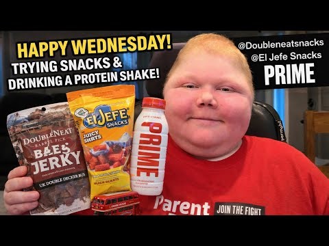 Snack Check Wednesday! Beef Jerky, Juicy Bursts & Day 3 of trying PRIME but a Protein Shake 🔥