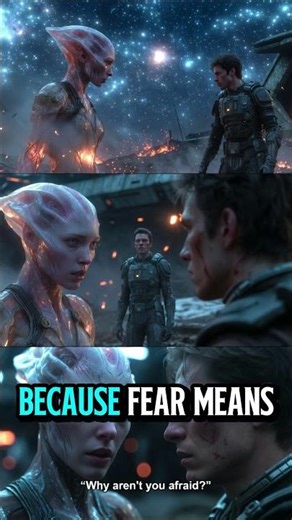 👽 The Alien Girl Stared At Me — Then Asked, “Why Aren’t You Afraid?”