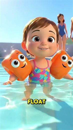 🏊 Learning To Swim 🌊 Kick Kick And Splash 💦