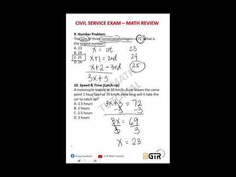 Civil Service Exam Reviewer 2026 | 9-10