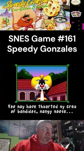 SNES Game 161 - Taramoor plays Speedy Gonzales Los Gatos Bandidos #snes #nintendo #speedygonzales