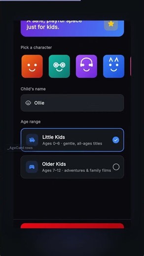 Create Kids Profile in Flutter — 1 command ⚡ #Flutter #Shorts