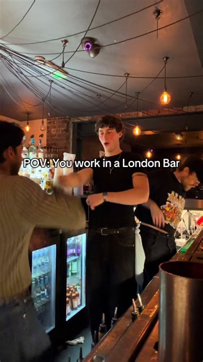 Bartending Drama in a London Bar
