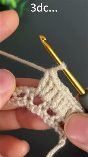 Super Easy Shell & Mesh Crochet Stitch 😍 2-Row Repeat