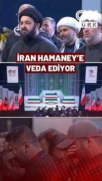 İran Hamaney'e Veda Ediyor! ABD-İsrail Saldırısında Öldürülen Hamaney'e Cenaze Töreni