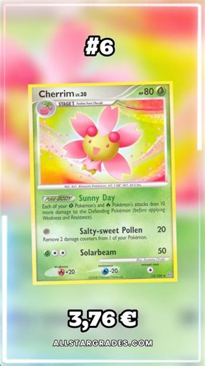 Top 10 Cherrim Pokemon Cards!