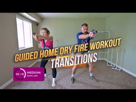 10 Minute Guided Dry Fire - How a World Champion Transitions Targets