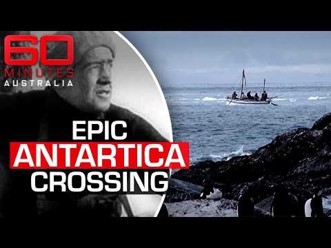 Recreating the exact Antarctic expedition of Ernest Shackleton in 1916 | 60 Mins Australia