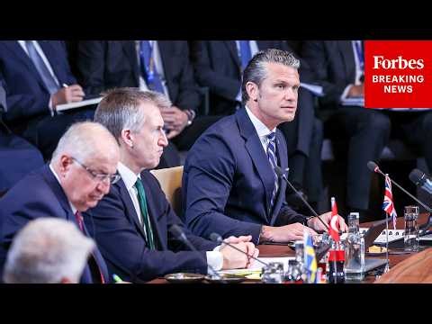 Pete Hegseth Slams NATO's 'Focus' On 'Gender Equity And Climate Change And Defense Austerity'