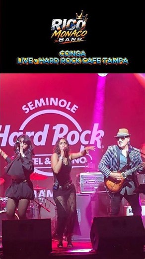 Conga with a Latin Rock Edge 🔥 | Rico Monaco Band Live