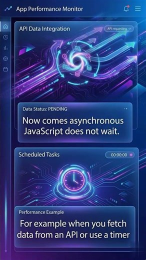 JavaScript Async vs Sync Explained in Seconds | Async JavaScript Made Simple ⚡ | Interview Ready #js