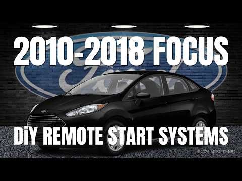 Ford Focus Remote Start Systems. DiY Install Kits.