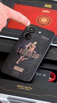 Купил лимитку POCO X8 Pro IRON MAN за 25 тыщ RUB